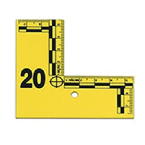Armor Forensics IDFC-0120Y L-Shaped Flat ID Markers With Numbers 1-20