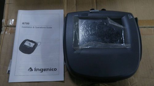 Ingenico i6770 POS Credit Debit Card SwipeTerminal Reader Signature-capture Pad