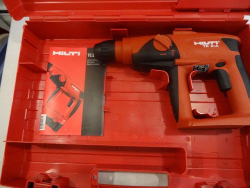 HILTI TE 2-A  18V , TOOL ONLY with CASE