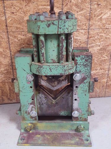 Peddinghaus hydraulic angle iron shear fs-66 6&#034;x6&#034;x1/2&#034; for sale