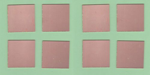 8 Copper Clad 2&#034; x 2&#034; Inch Single sided (5cmx5cm, 50mmx50mm)