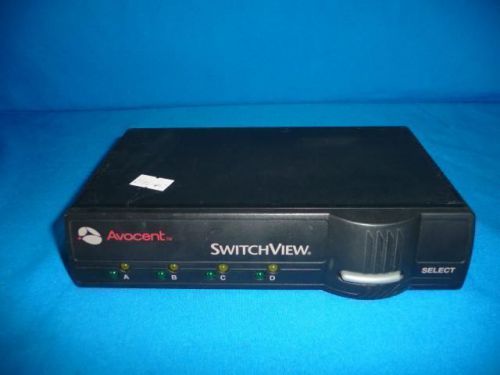 Lot 2pcs avocent 520-195-003 520195003 4 port switch view  c for sale