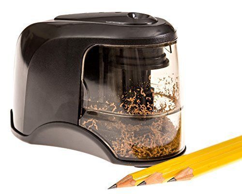 Best Electric Pencil Sharpener - Battery Operated - Heavy Duty - For Home, Kids,