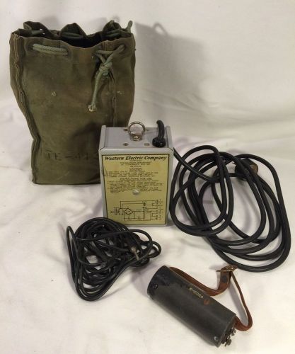 Vintage Western Electric AC Continuity Test Set Military TESTER Wartime ITE-4137