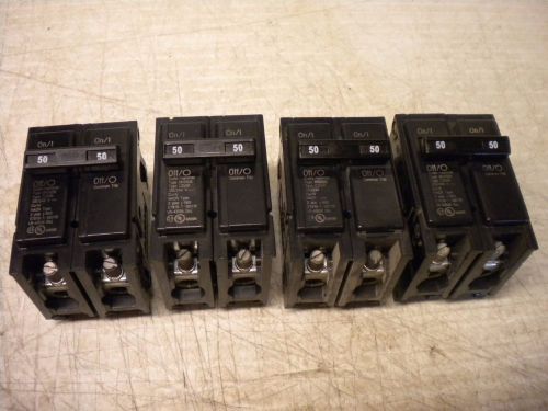 SET OF 4 NEW CUTLER HAMMER BR250B 120/240 V BREAKERS  FAST/FREE SHIPPING!!!