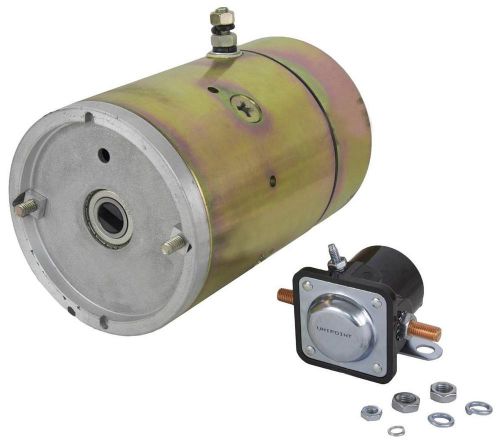NEW MEYER SNOW PLOW MOTOR AND SOLENOID 2529AB 2529AC 2869AB 46-4196 MUE-6209