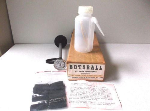 Botsball Wet Globe Thermometer with original box made by Howard Manufacturing