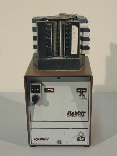 Rainin Rabbit Minipuls 2 Peristaltic Pump, 8 Channels, Tested, Working