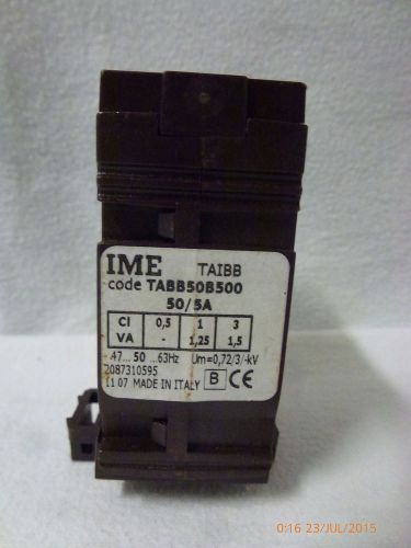 IME TABB50B500 Current Transformer 50/5A 47..50..63Hz TAIBB 2087310595 New