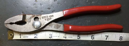 Used Witco Usa G263 8 Inch Adjustable Pliers