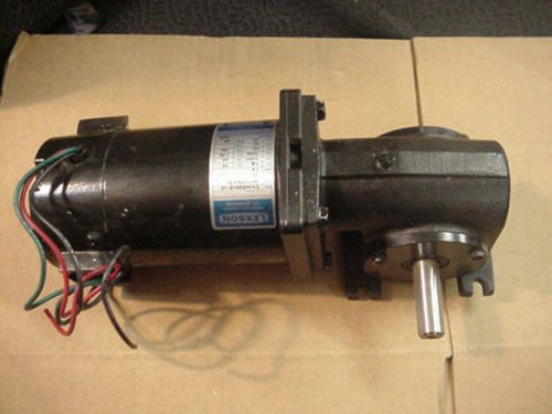 New leeson 90v dc gearmotor 1/8hp 42rpm m1135069.00 cm34d25nz18 for sale