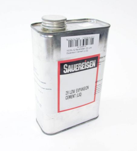 Sauereisen N029LIQ 29 Liquid Tan 1 Qt Can Low Expansion Cement