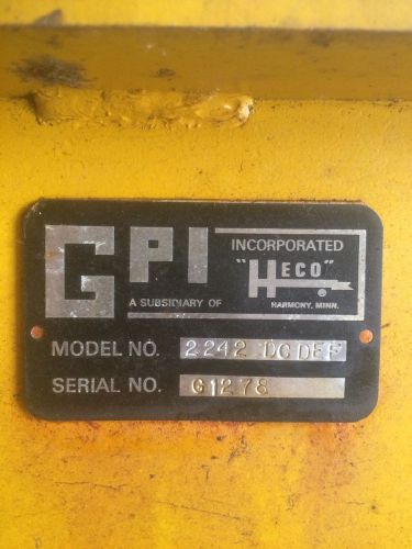 GPI 110V Baler