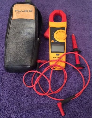 FLUKE 335 True RMS Digital Clamp Meter with Case and Lead