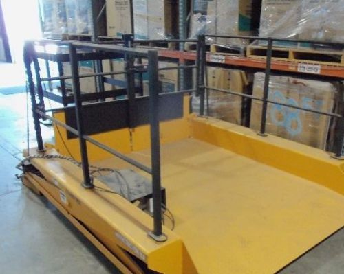 Portable loading dock 4,000 pound capacity for sale