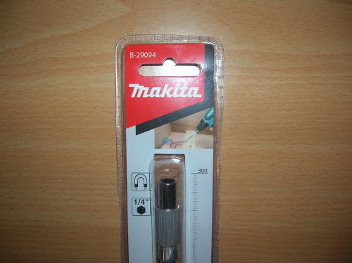 Genuine Makita FLEXIBLE Bit holder 1/4&#034; , 300mm Part B-29094 NEW