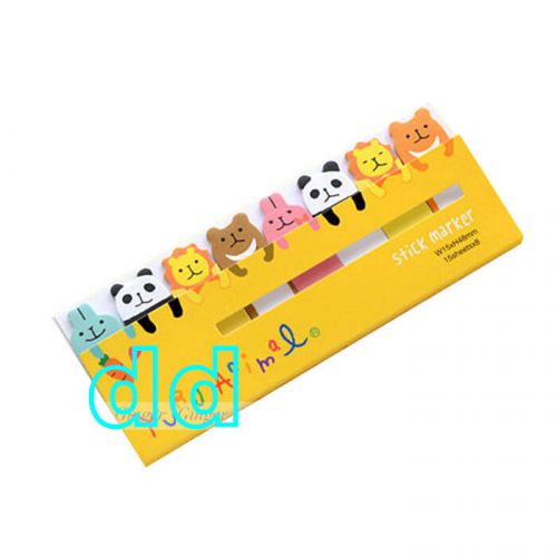 Animals Stick Post Bookmark Point Mark Memo Flags Sticky Notes