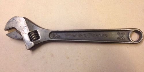 Ampco 10&#034; W-72  Adjustable Wrench Non Sparking