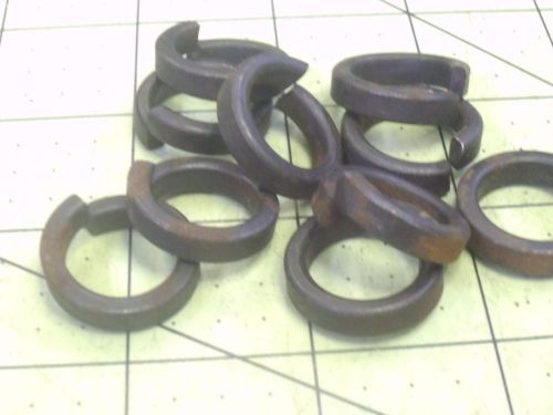 (10) split lock washers 5/8 id 7/8 od thick 0.21 #57964 for sale