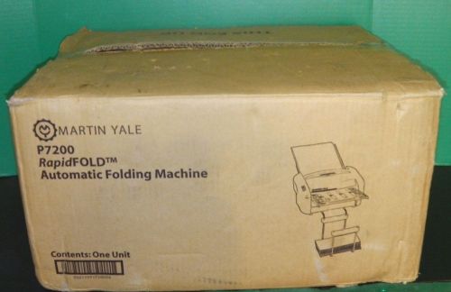 Martin yale p7200 auto desktop folding machine (new never out of the box) for sale