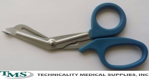 Titanium Coated Teal Paramedic Utility Emt Bandage Nursing Trauma Scissors 7.25&#034;