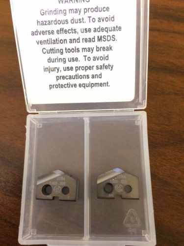 2 pcs new allied 150n-.609 spade drill inserts, super cobalt, ticn 39/64&#034; for sale