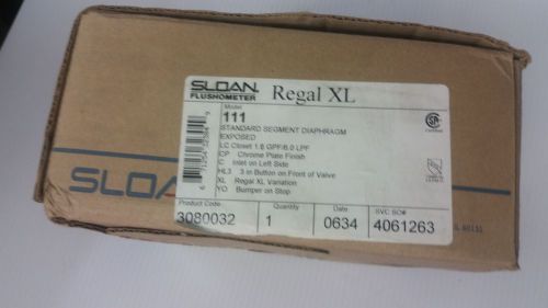 Sloan regal 111 xl low consumption exposed flushometer for sale