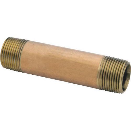Anderson metals corp inc 38300-1245 red brass nipple-3/4x4-1/2 red brs nipple for sale