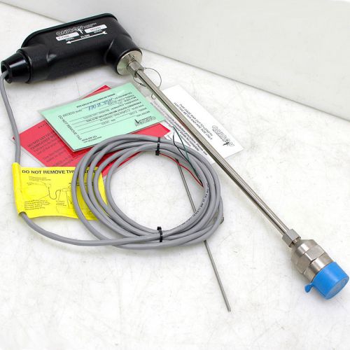Onicon f1100 stainless steel insertion flow meter for 3&#034; steel pipe 90gpm for sale