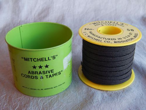 Mitchells Abrasive Flat Tape Number 58  150 Grit 23 Meters