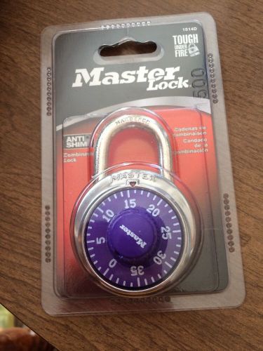 Master Lock Combination Lock (purple)