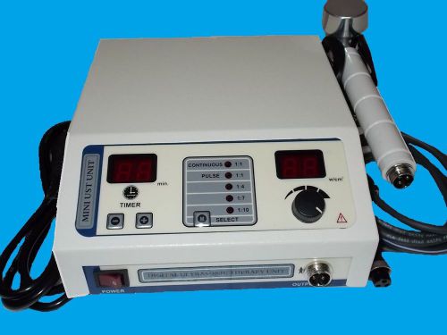 New  Ultrasound Therapy 1 Mhz Portable Chiropractic deep Heat tissue K&gt;6CHZW