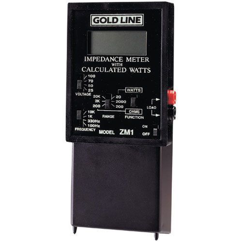 Gold line zm-1 impedance meter for sale