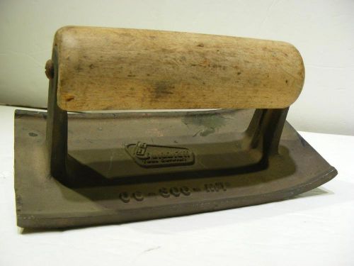 Goldblatt tool co vintage bronze cement finishing tool 06-300-m7 for sale
