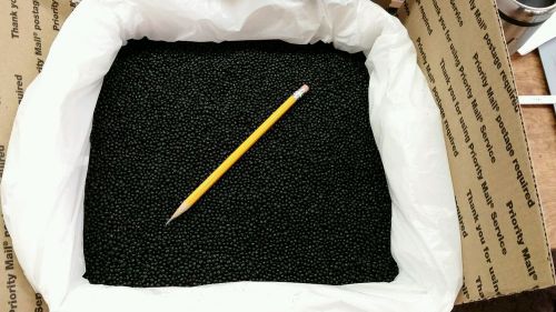 12 lbs black abs plastic pellets, terluran, acetone/mek slurry for sale