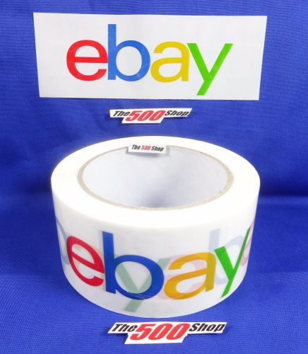 ebay Branded Shipping Packaging Tape - 1 Roll 2&#034; x 75 yards per roll