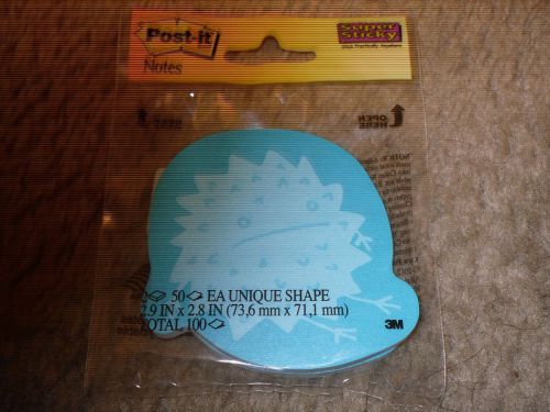 Post-It Super Sticky Notes Blue Monster, 100 Notes 2.9&#034; x 2.8&#034; New!!!