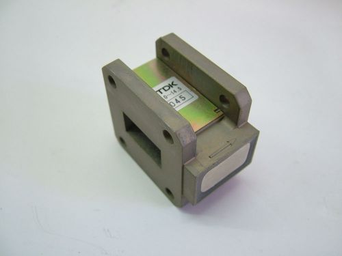 WR75 Waveguide Isolator 14 - 14.5GHz TDK 0045 INV2