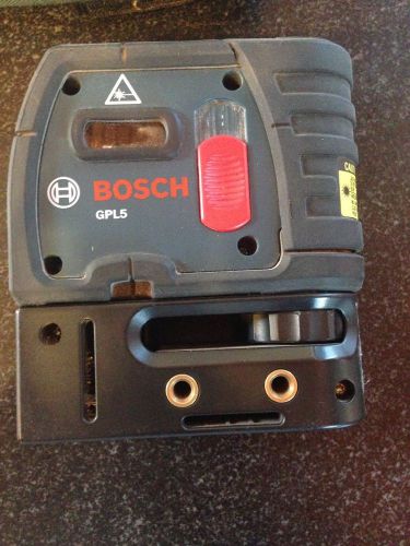 Bosch GPL5 Self Leveling Laser Level W/Case - USED
