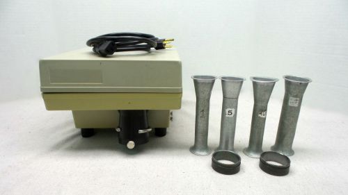 Brandt model 749 coin counter/packager with 4 coin tubes, screw on clamp &amp; p/c for sale