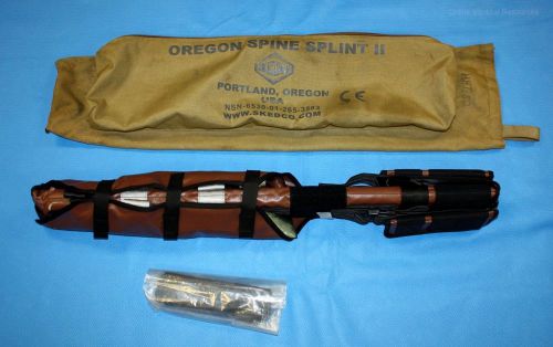 SKEDCO OSS Oregon Spine Splint II Spinal Immobilization Coyote Not Complete