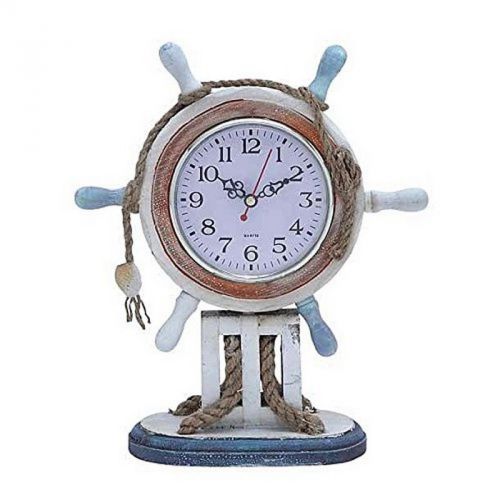 UMA Enterprises 78717 Uma Wood Rope Clock 11&#034;H 9&#034;W NEW