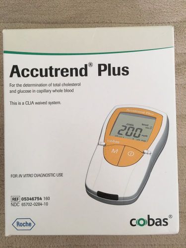 Accutrend Plus Cholesterol and Glucose Meter Cobas ACK 1609