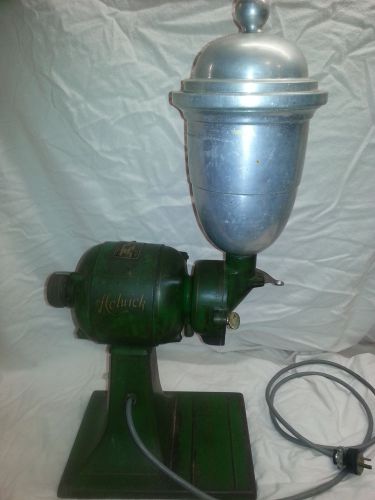 Antique Coffee Grinder B.C. Holwick #4 with Robbins &amp; Myers Motor