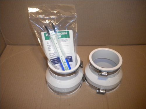 3x4 Radon Mitigation Fan White Installation Kit