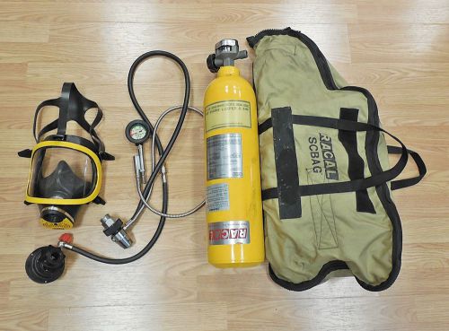 Racal scbag self contained breathing apparatus - respirator for sale
