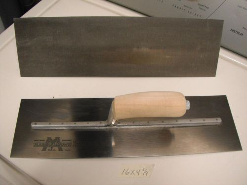 NEW. Lot of 6  Marshalltown Square Trowels. Concrete. Cement. Masonry.
