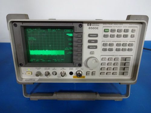 Hp agilent 8560e spectrum analyzer 30hz -2.9 ghz for sale