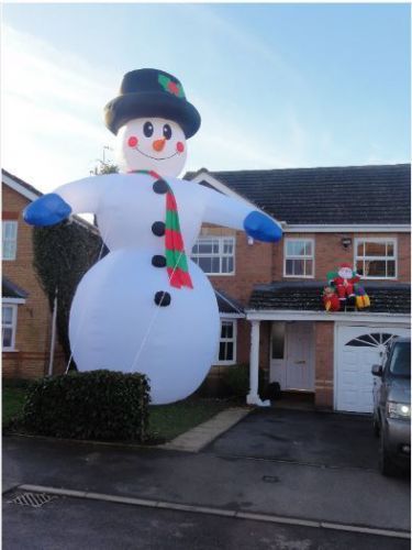 Inflatable Snowman 5 meter high Christmas decorations Tree Advertising Display