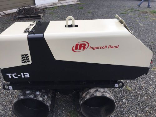 INGERSOLL RAND TC-13, REMOTE TRENCH ROLLER, DIESEL, VIBRATORY, 609 HOURS,WACKER